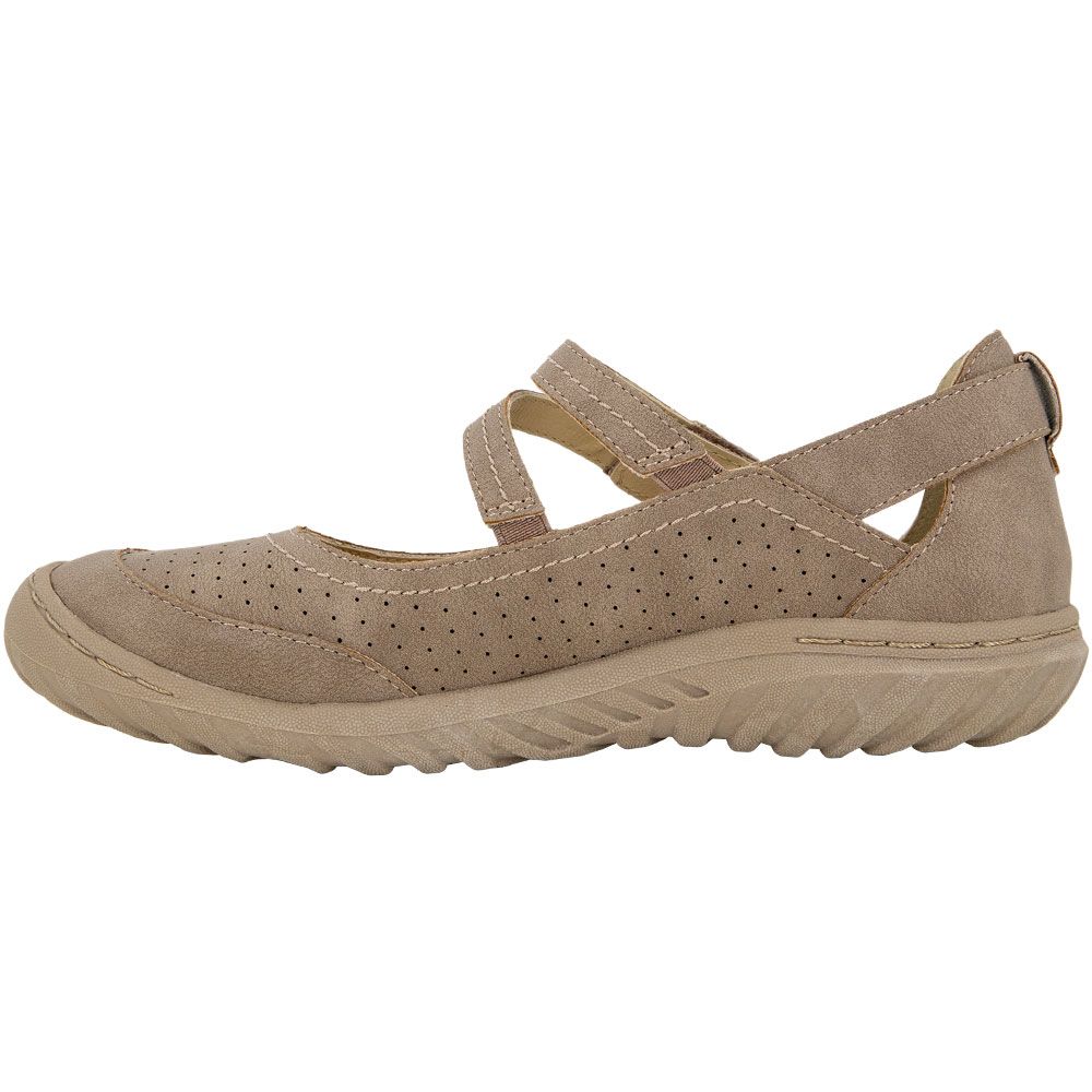 JBU Fawn Casual Shoes - Womens Taupe Back View
