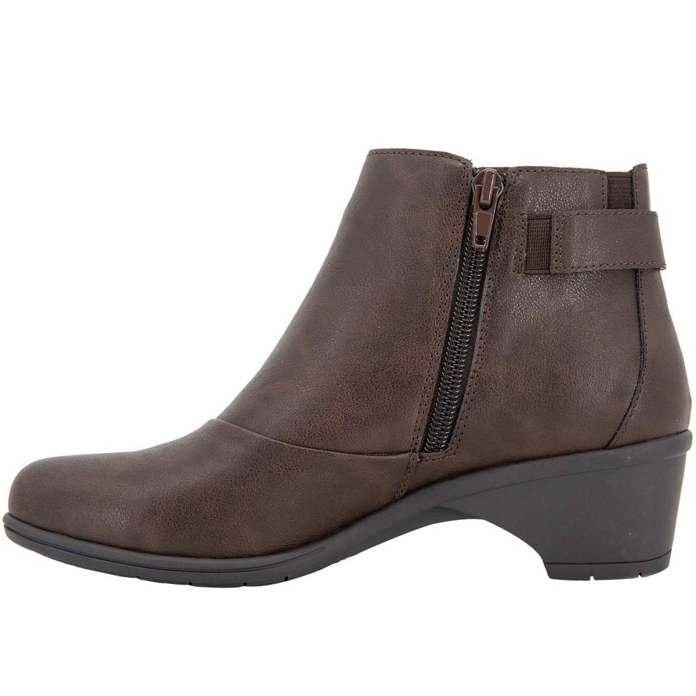 JBU Giselle Ankle Boots - Womens Dark Brown Back View