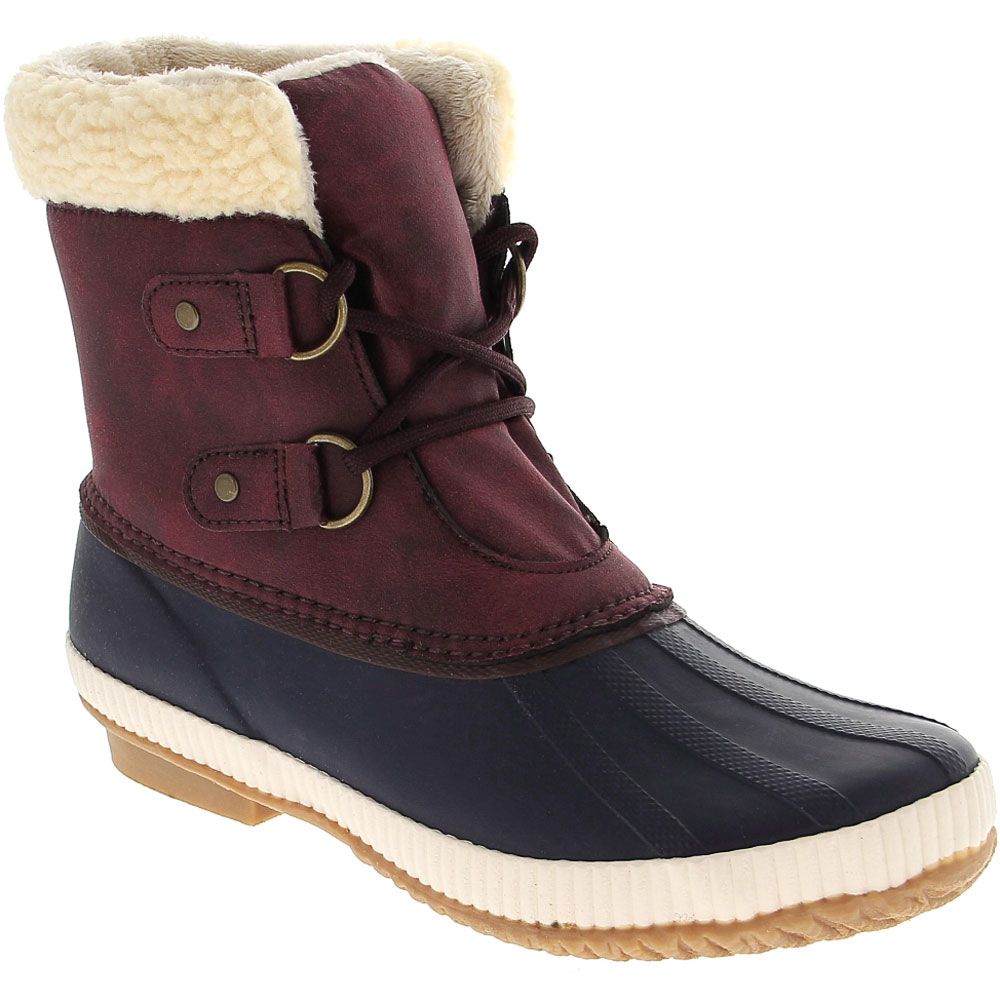 JBU Cleveland Winter Boots - Womens Burgundy