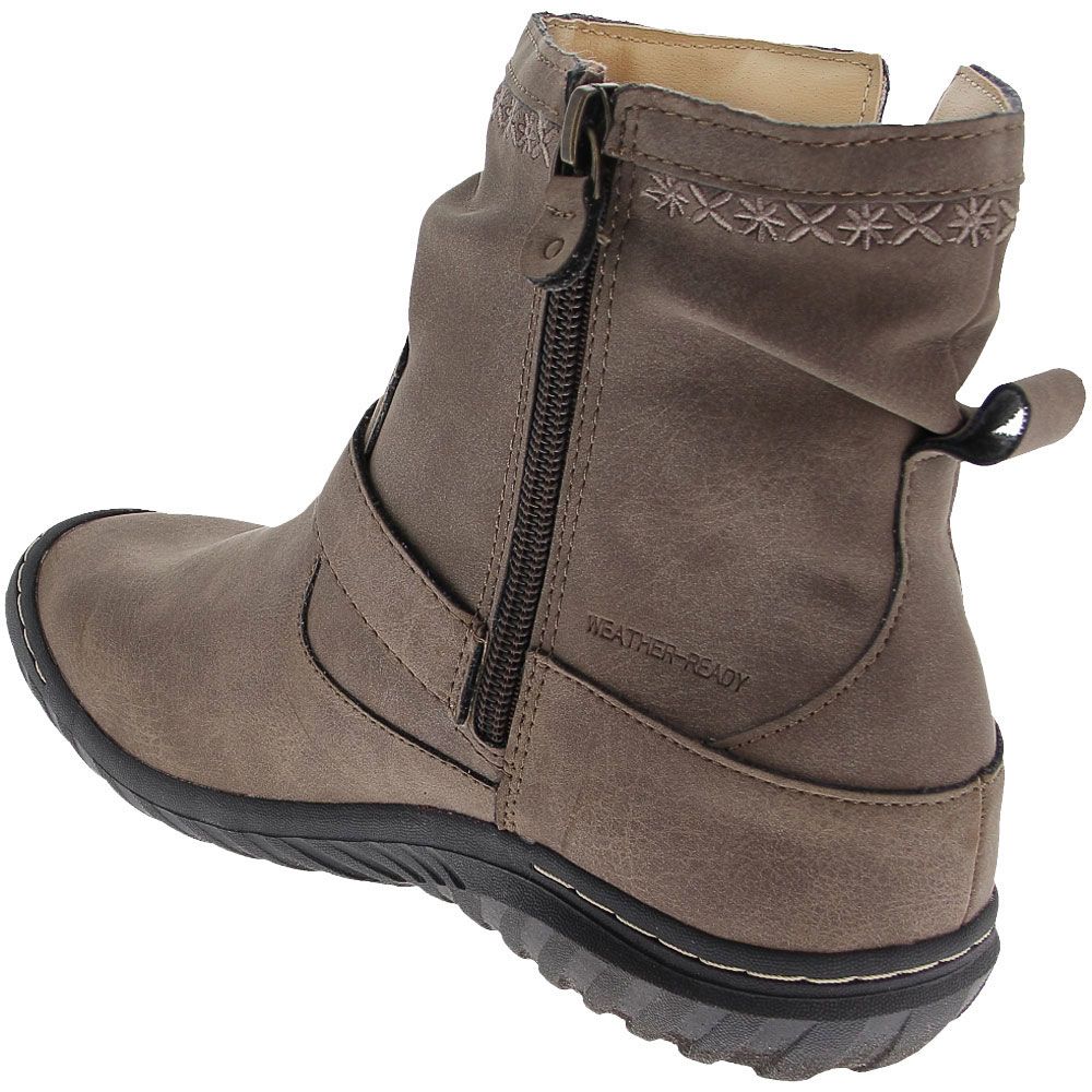 JBU Dottie Weather Ready Casual Boots - Womens Taupe Back View