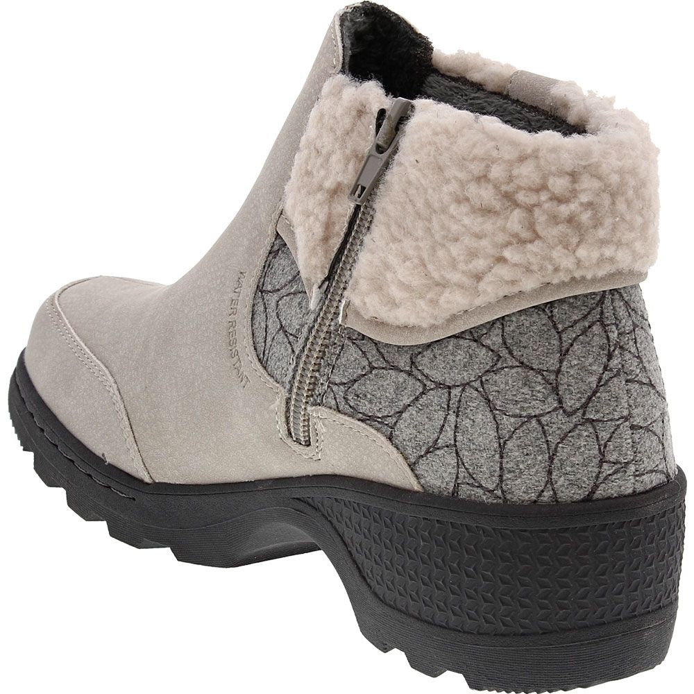 JBU Haven Water Resist Casual Boots - Womens Grey Back View