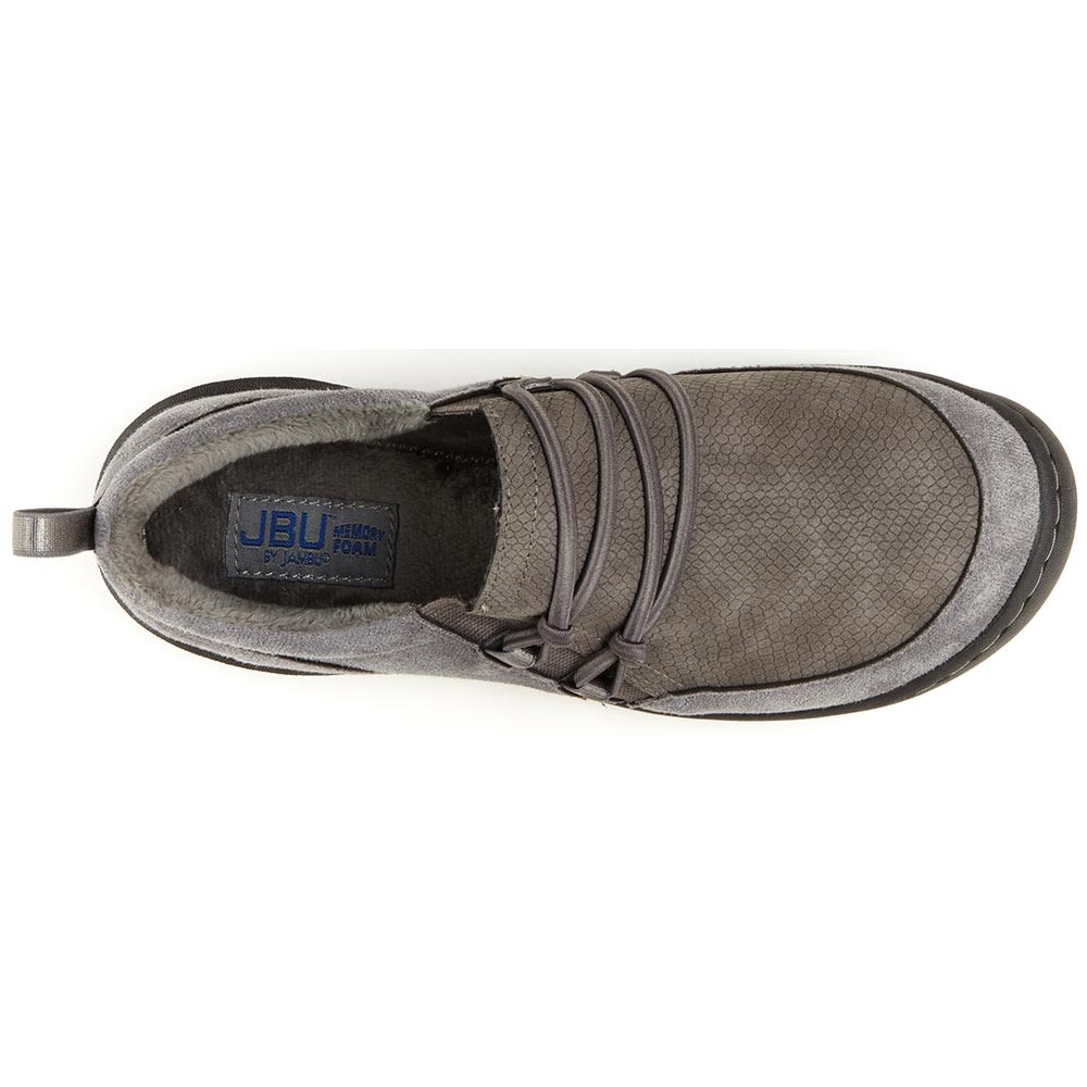 JBU Ashton Slip on Casual Shoes - Womens Grey Sole View