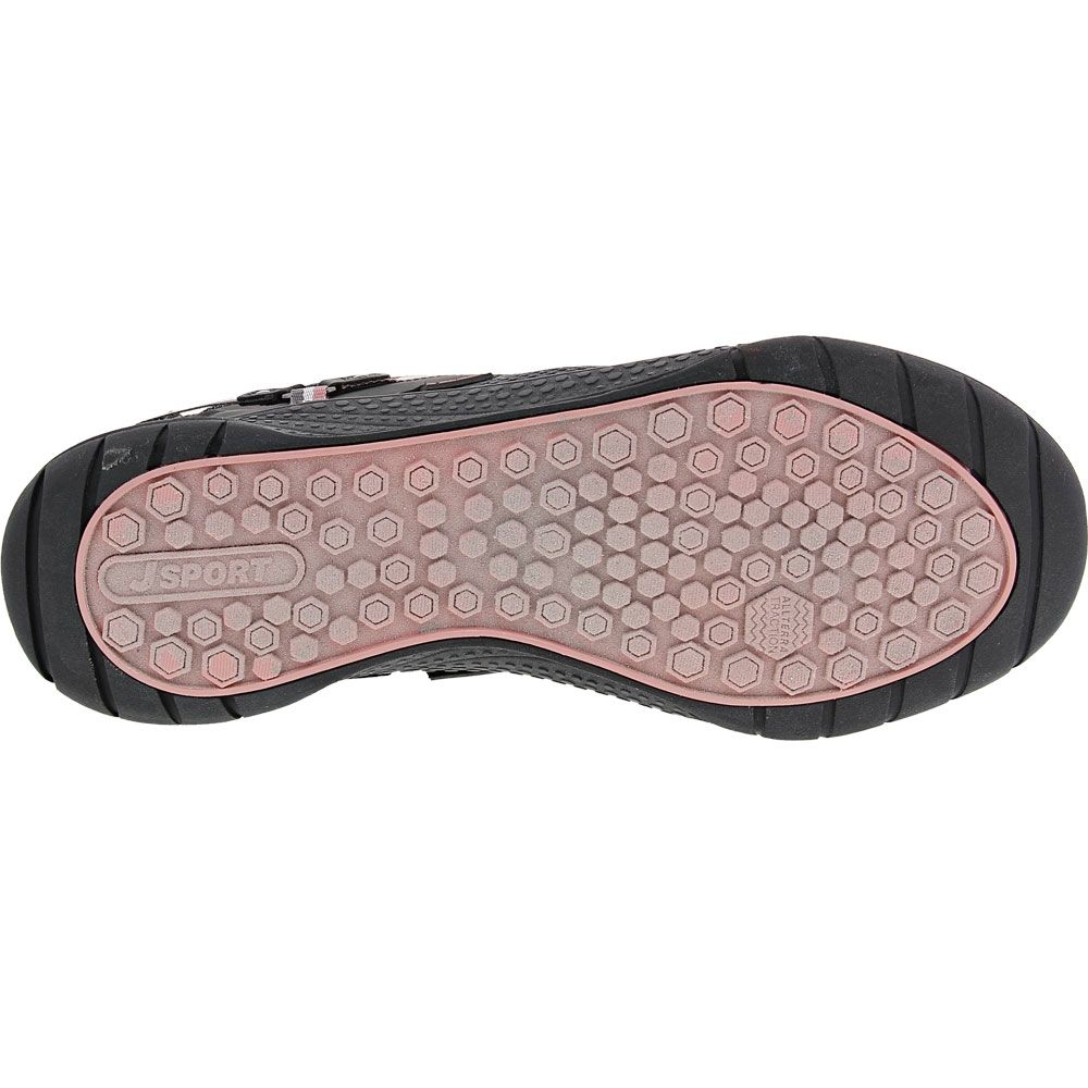 JBU Tiger Mesh Outdoor Sandals - Womens Charcoal Sole View