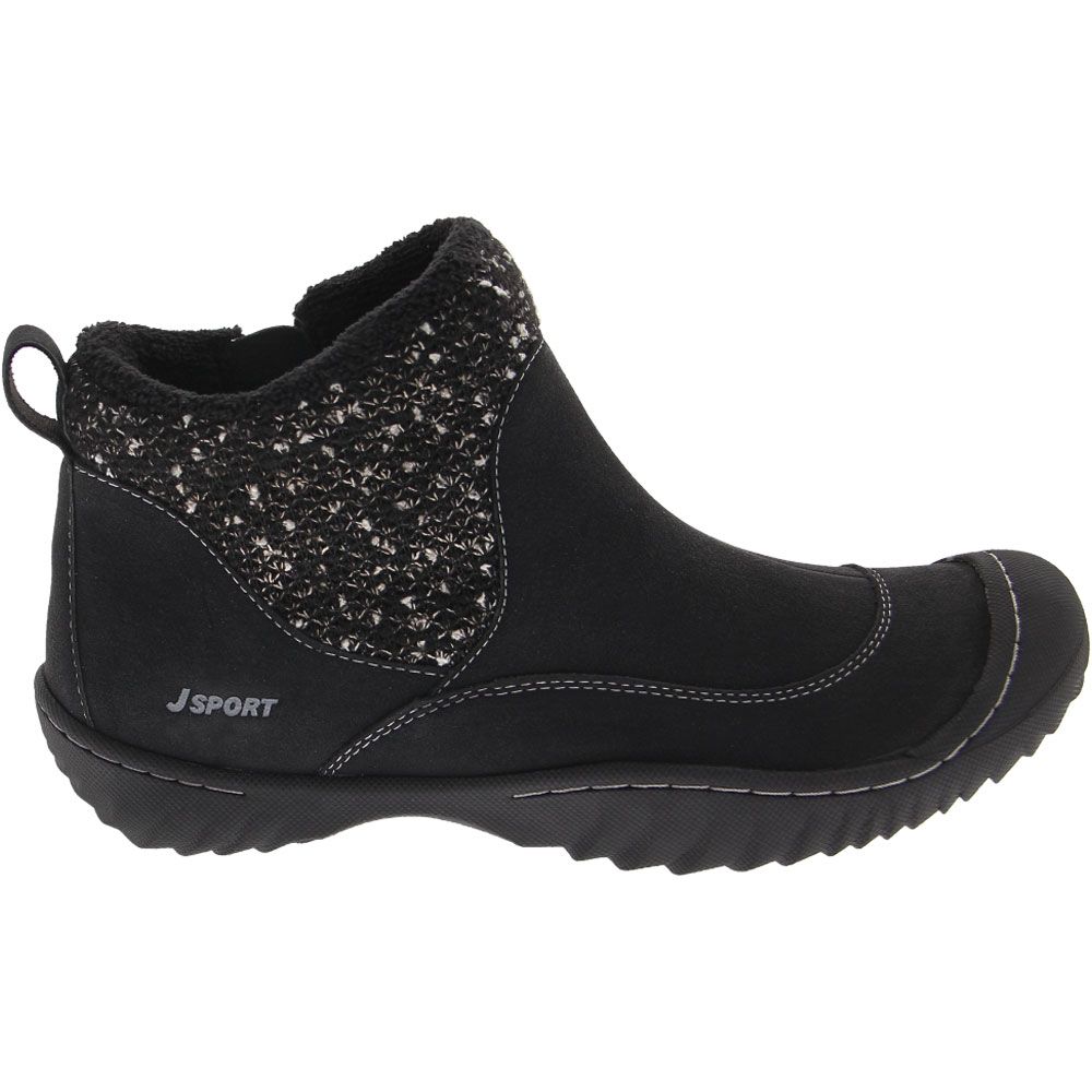 JBU Marcy Casual Boots - Womens Black Side View