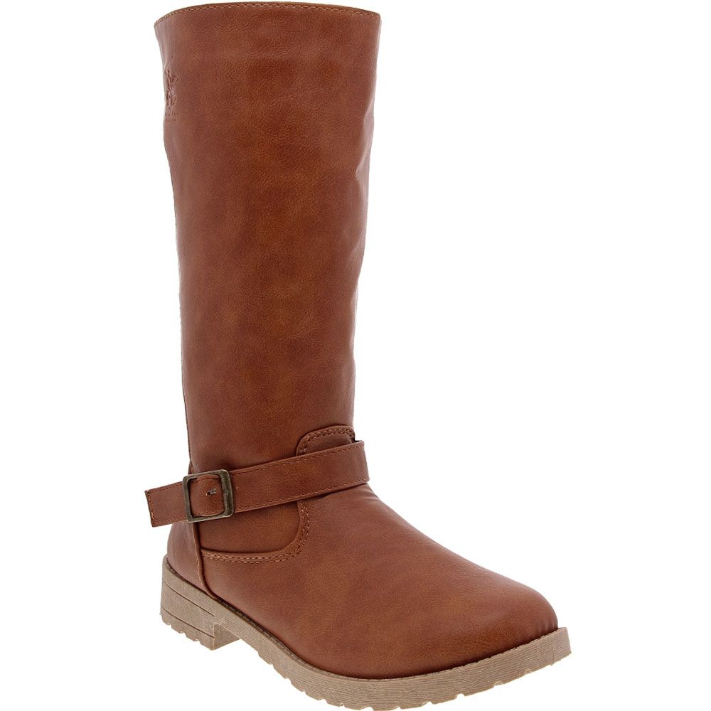 Beverly Hills Polo Club Tall Boots - Girls Tan