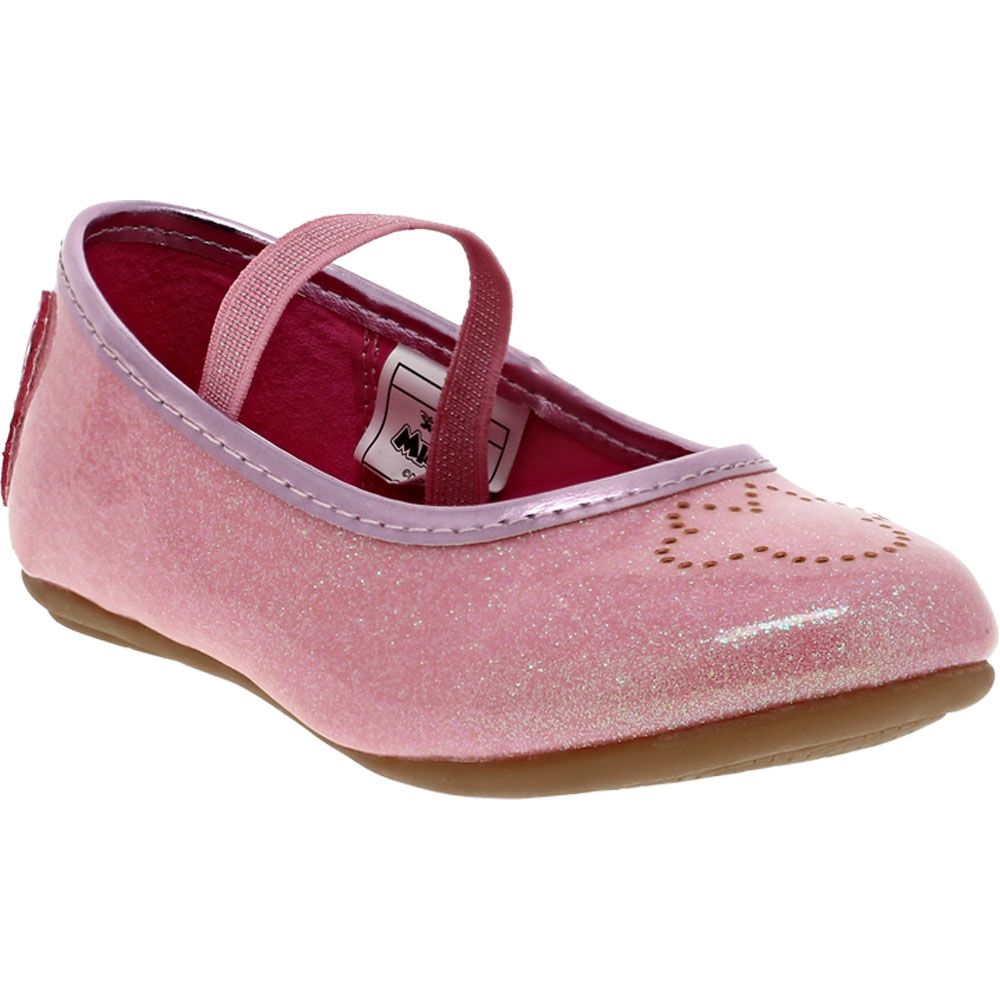 Josmo Minnie Flat CH93490a Girls Dress Shoes - Baby Toddler Pink