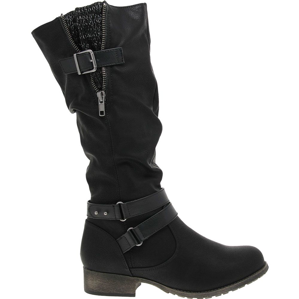 Jellypop Aspen Casual Boots - Womens Black Side View