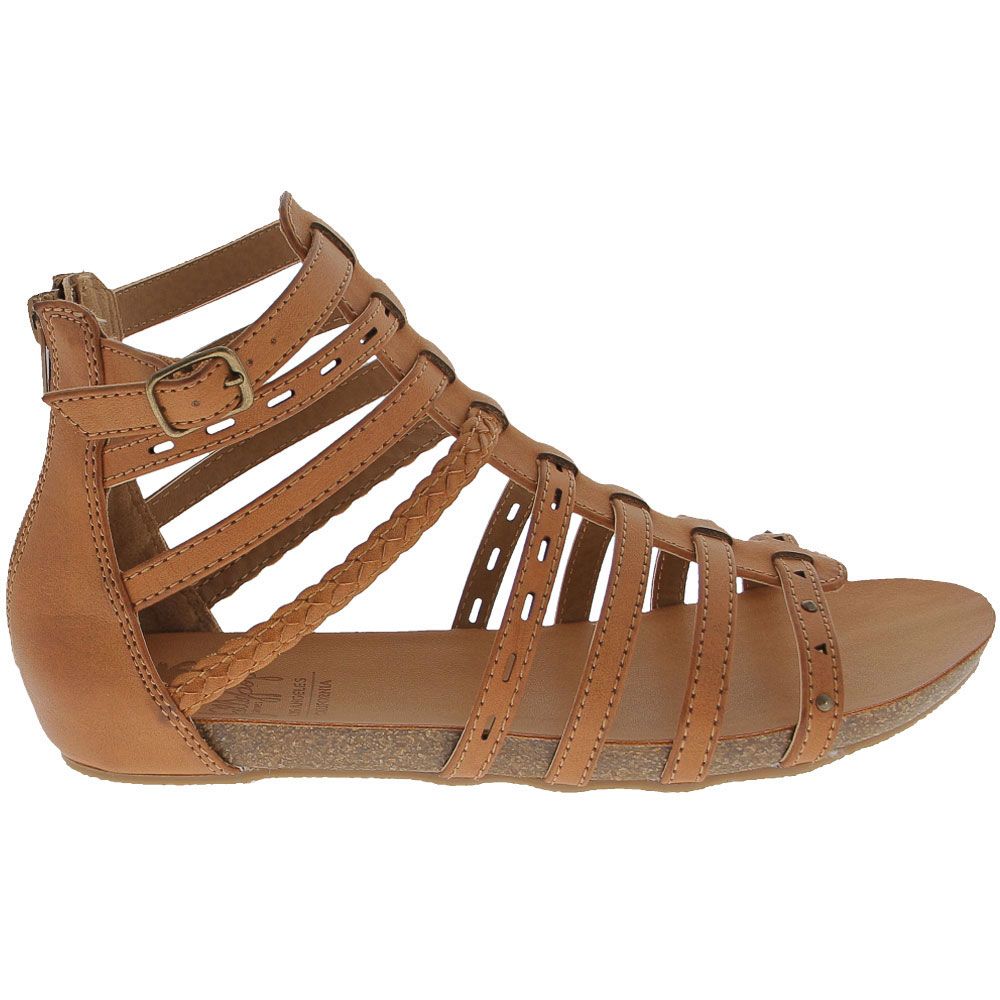 Jellypop Aztec Sandals - Womens Cognac Side View