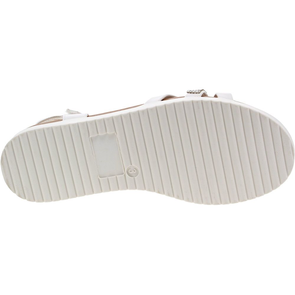Jellypop Bloomy Dress Sandals - Girls White Sole View