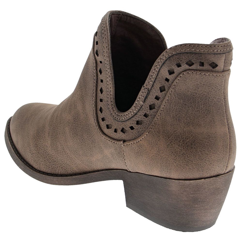 Jellypop Brenton Casual Boots - Womens Brown Distress Back View