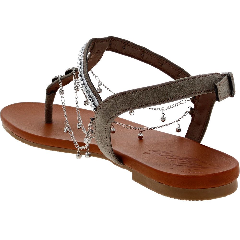 Jellypop Daizy Sandals - Womens Grey Back View