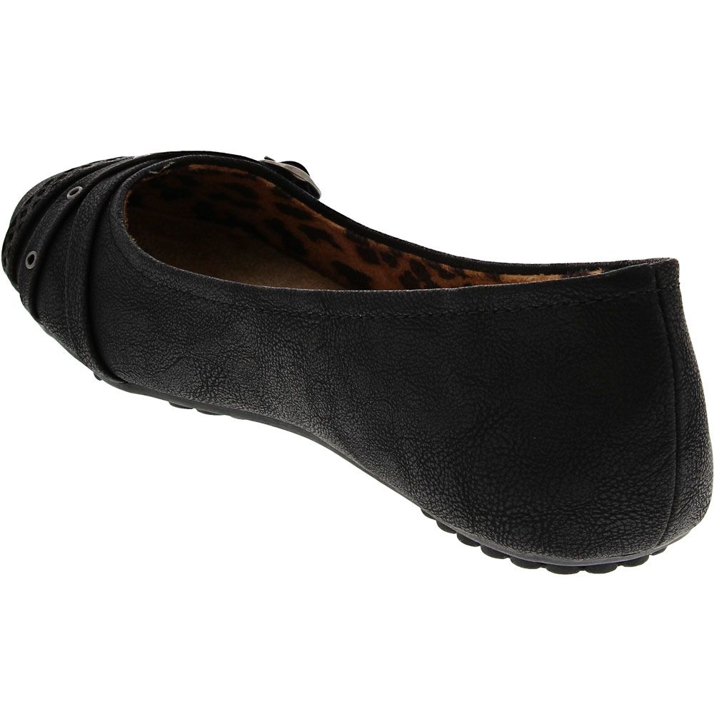 Jellypop Dmitry Slip on Casual Shoes - Womens Black Back View