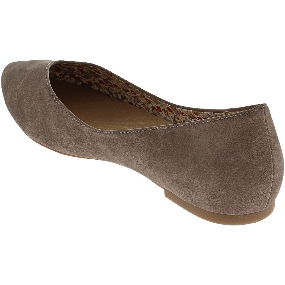 Jellypop Donnica Slip on Casual Shoes - Womens Taupe Back View