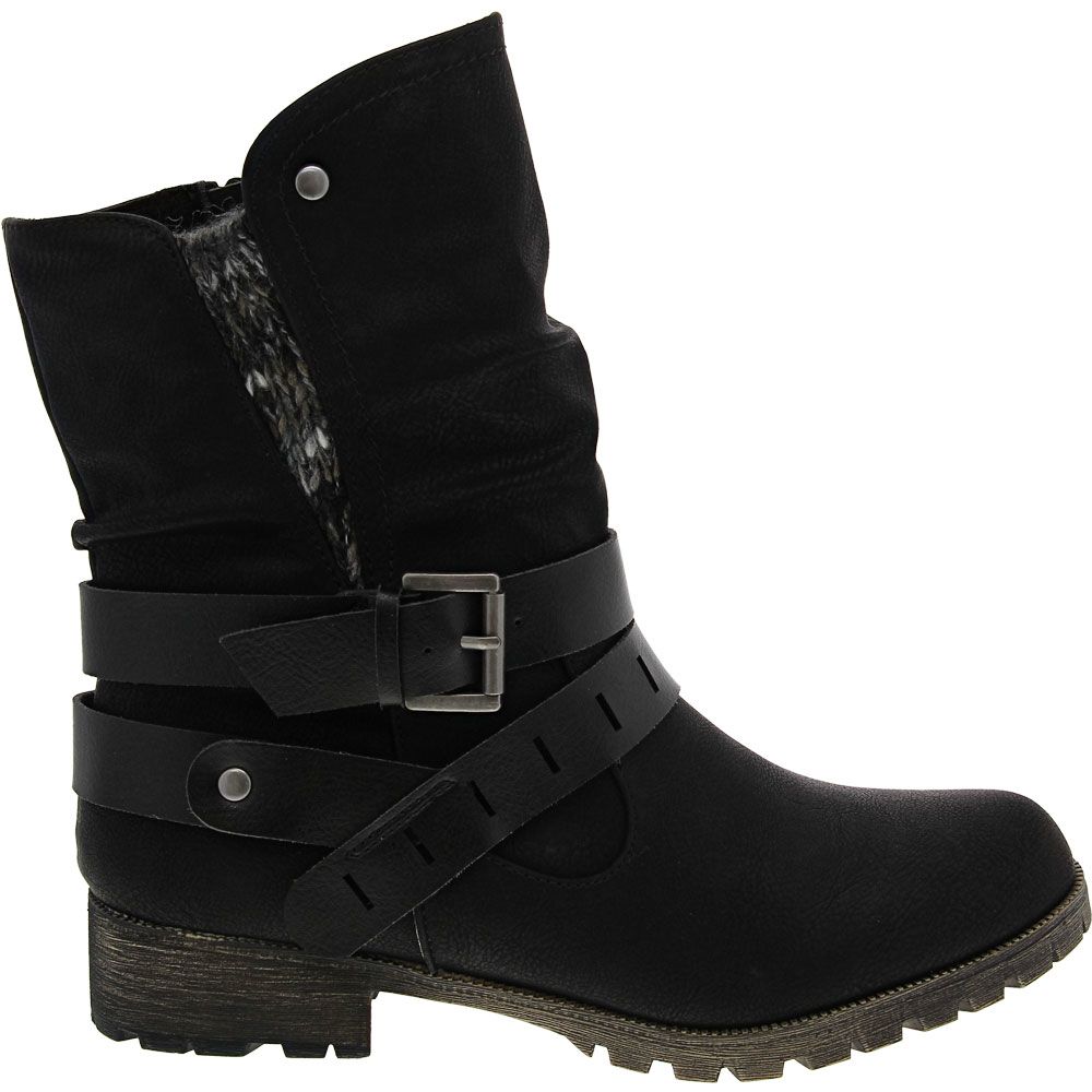 Jellypop Dora Casual Boots - Womens Black Side View