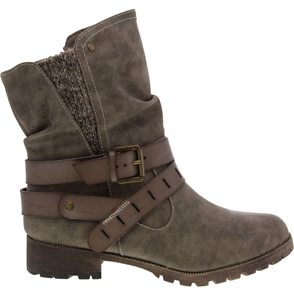 Jellypop Dora Casual Boots - Womens Taupe Side View