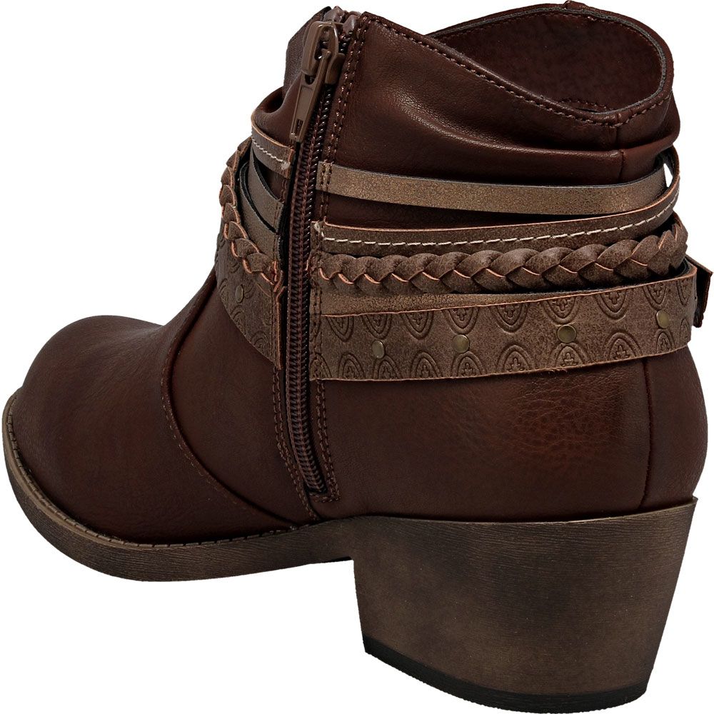 Jellypop Eager Casual Boots - Womens Brown Back View