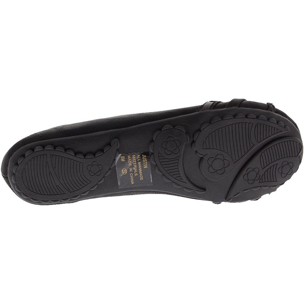 Jellypop Justin Slip on Casual Shoes - Womens Black Sole View