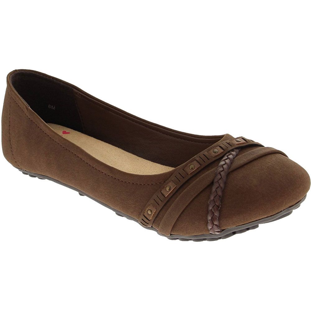 Jellypop Justin Slip on Casual Shoes - Womens Brown