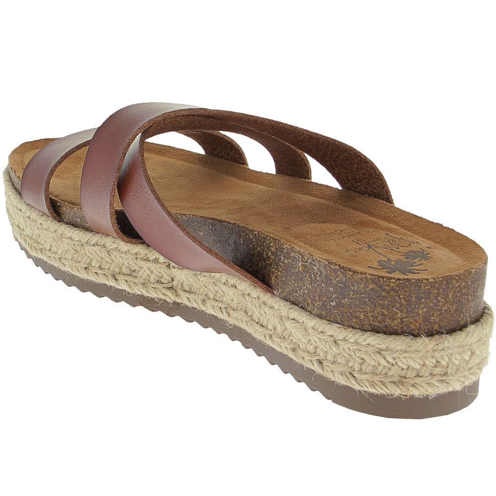 Jellypop Lanza Sandals - Womens Brown Back View
