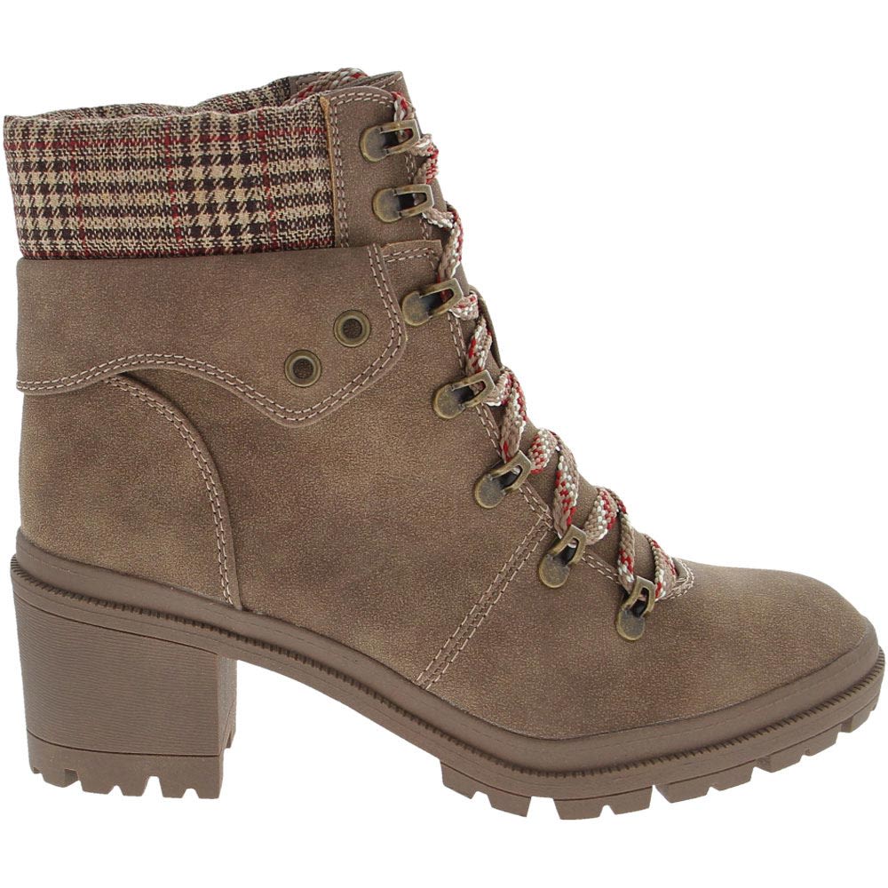 Jellypop Mission Ankle Boots - Womens Taupe Side View