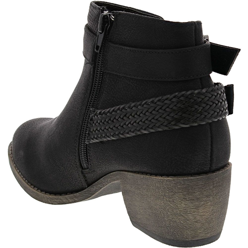 Jellypop Molly Ankle Boots - Womens Black Back View