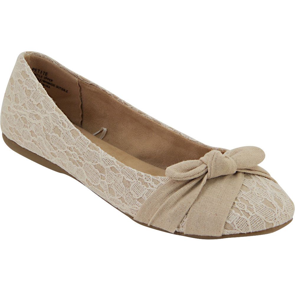 Jellypop Petite Slip on Casual Shoes - Womens Natural