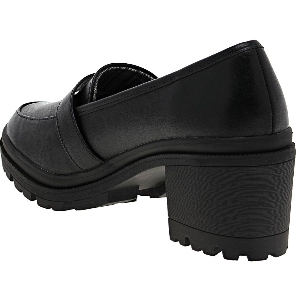 Jellypop Tully Slip on Casual Shoes - Womens Black Back View