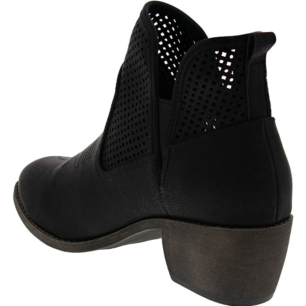 jellypop black ankle boots