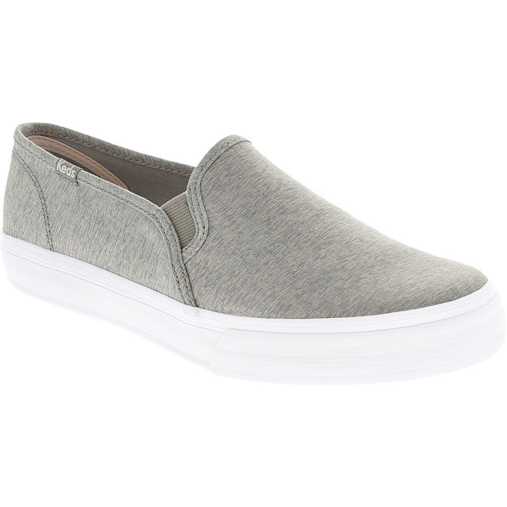 Keds Double Decker Heather Lifestyle Shoes - Womens Grey