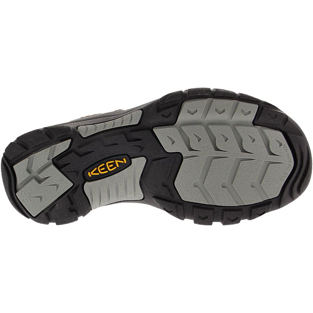KEEN Newport Outdoor Sandals - Mens Neutral Grey Gargoyle Sole View