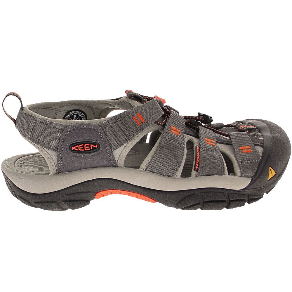 'Keen Newport H2 Outdoor Sandals - Mens Magnet Nasturtium Grey
