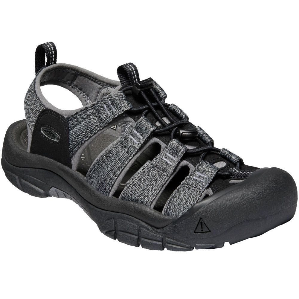 KEEN Newport H2 Outdoor Sandals - Mens Black Steel Grey