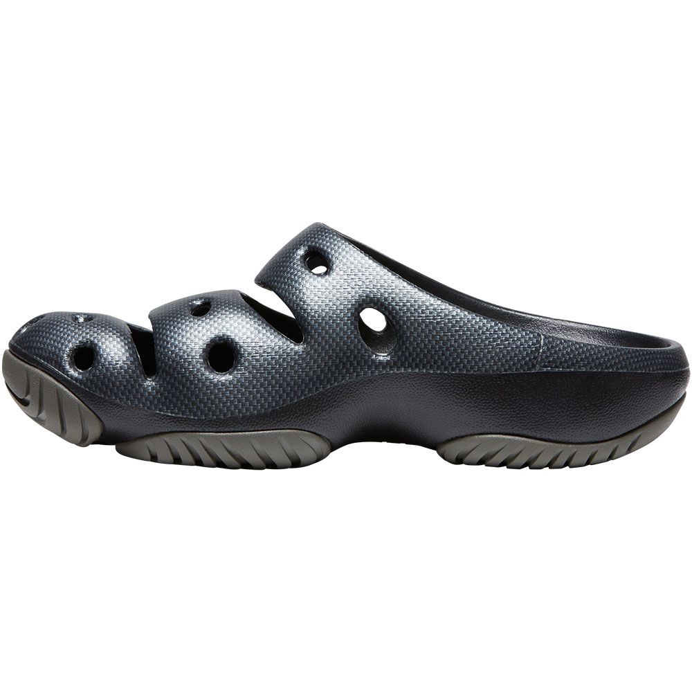 KEEN Yogui Arts Slide Sandals - Mens Graphite Back View