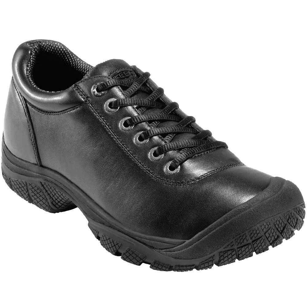 KEEN Utility PTC Dress Oxford Non-Safety Toe Work Shoes - Mens Black