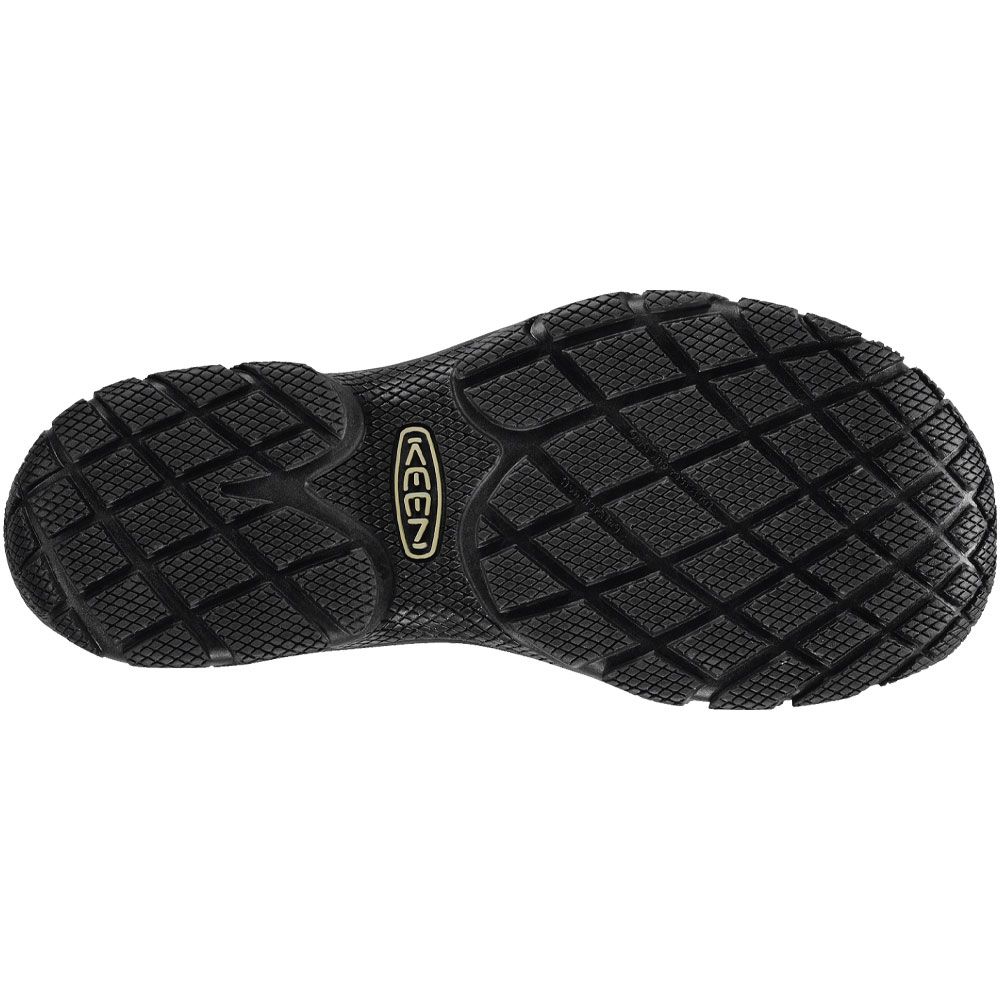 KEEN Utility PTC Slip On 2 Non-Safety Toe Work Shoes - Mens Black Sole View
