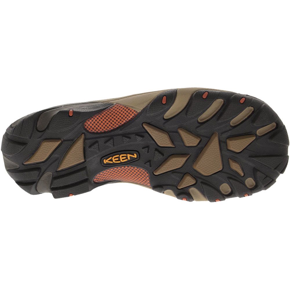 KEEN Arroyo 2 Sandals - Mens Black Olive Bombay Brown Sole View