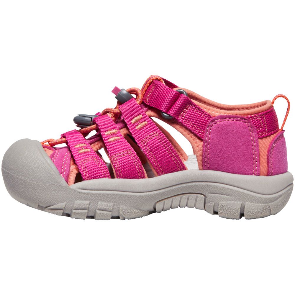 KEEN Newport H2 Sandals Very Berry Fuschia Coral Back View