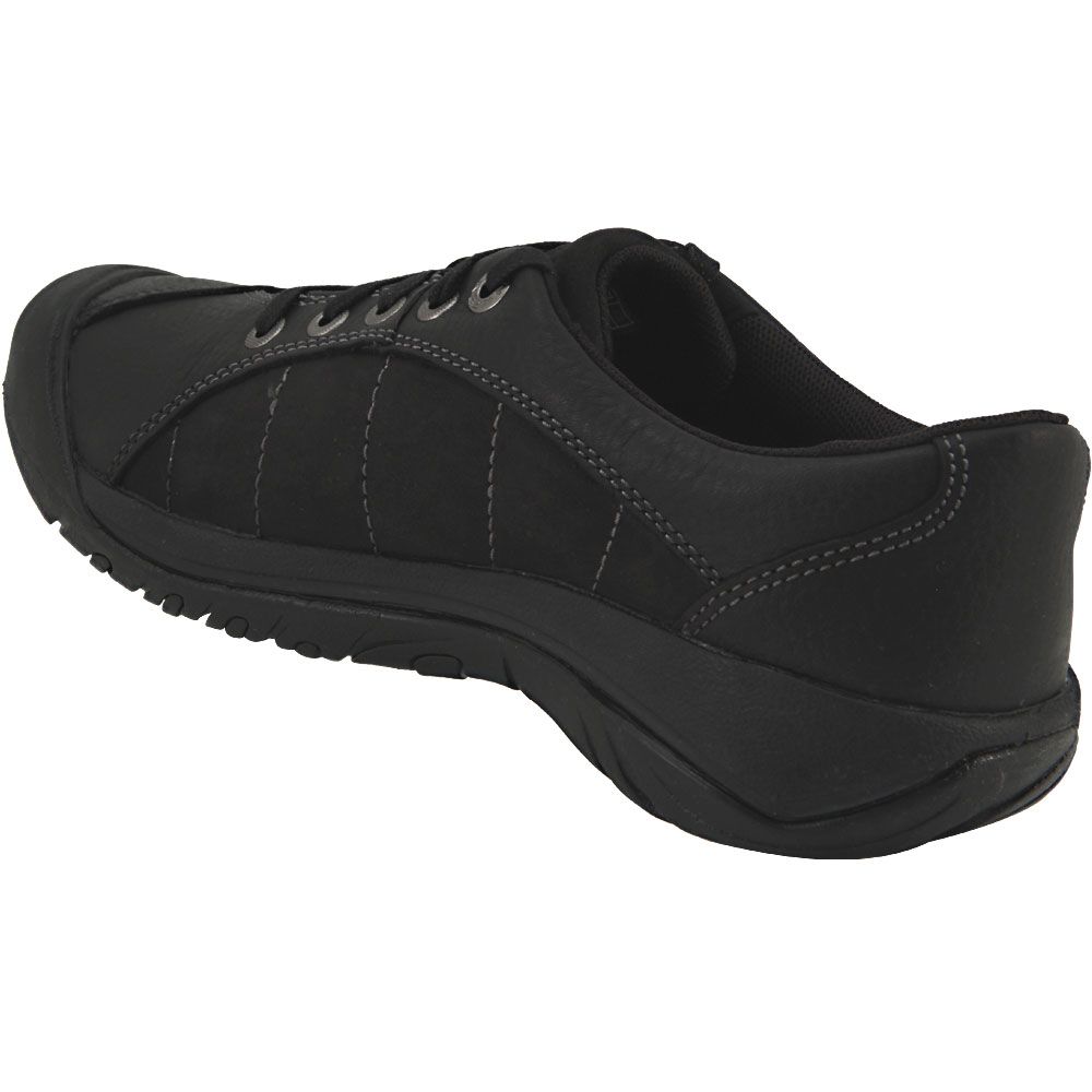 Keen Presidio Casual Shoes - Womens Black Magnet Back View