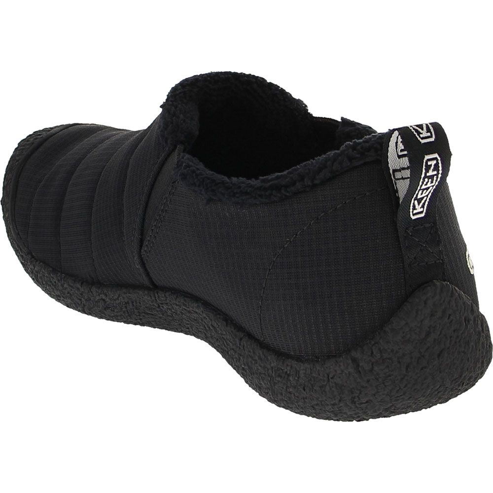 KEEN Howser 2 Slip on Casual Shoes - Womens Triple Black Back View