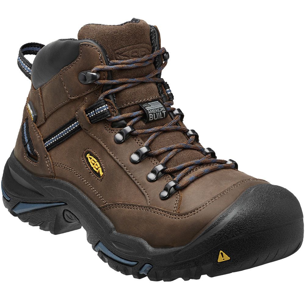 KEEN Utility Braddock | Men's Al Mid Safety Toe Work Boots | Rogan's Shoes