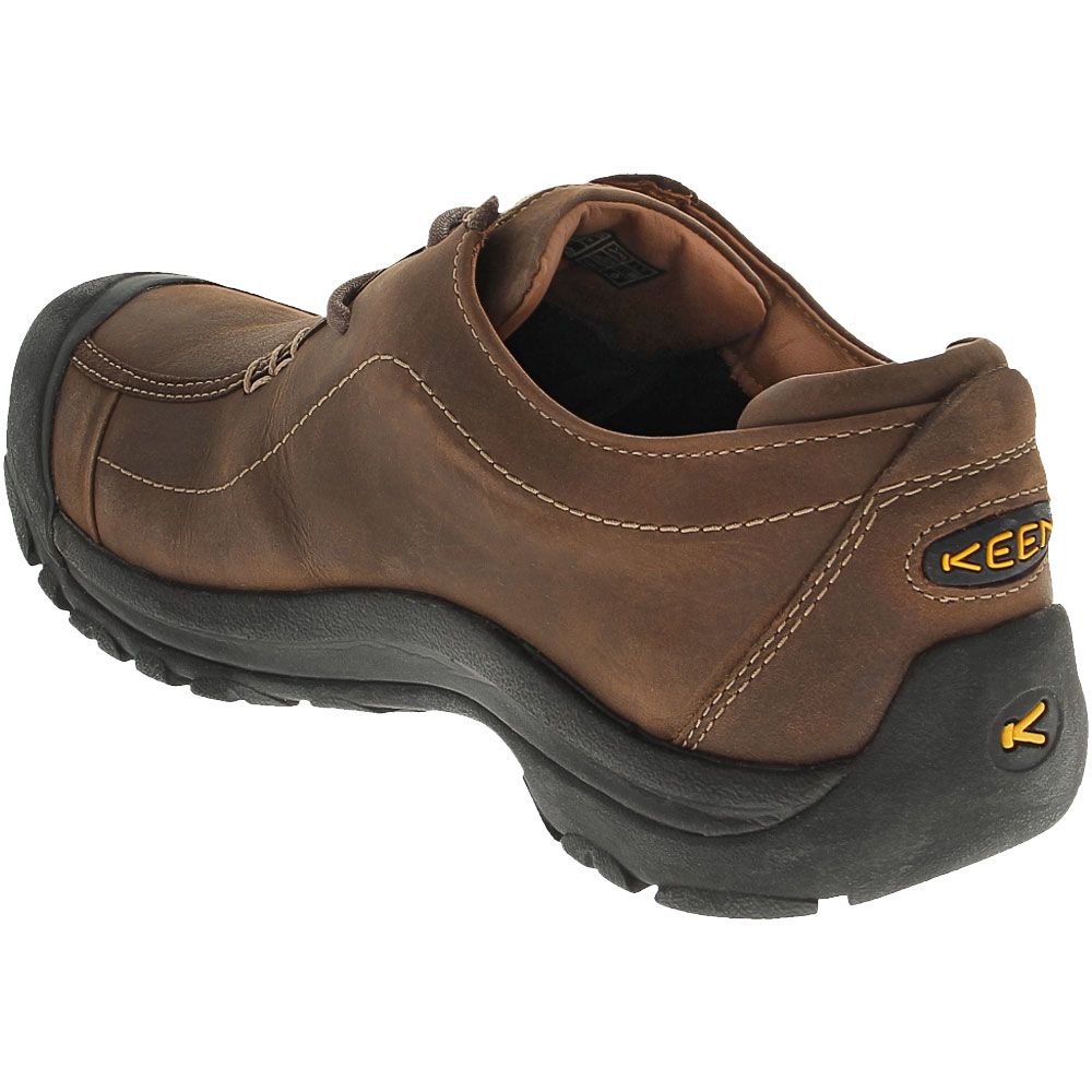 KEEN Portsmouth 2 Lace Up Casual Shoes - Mens Dark Earth Back View