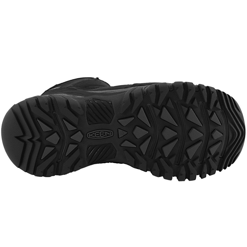 KEEN Hoodoo 3 Low Wp Comfort Winter Boot - Womens Black Magnet Sole View