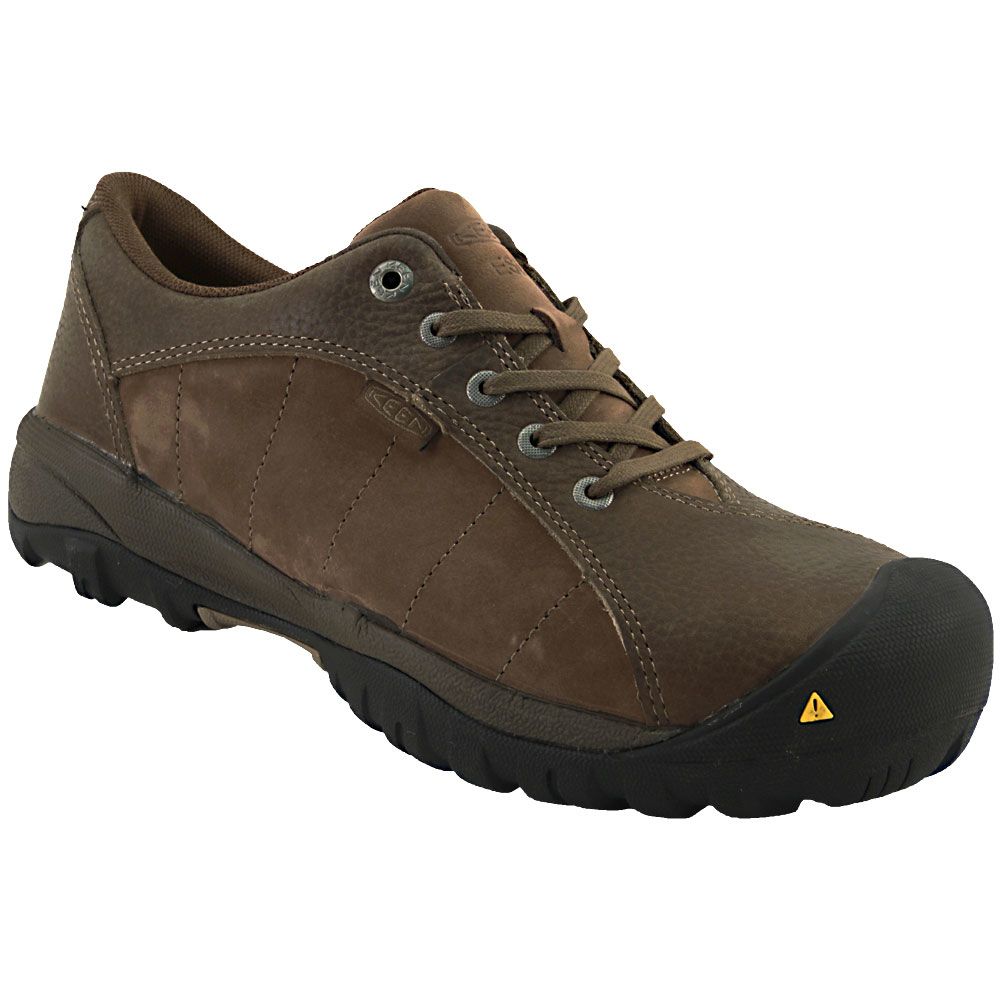 KEEN Utility Sante Fe Safety Toe Work Shoes - Womens Brown