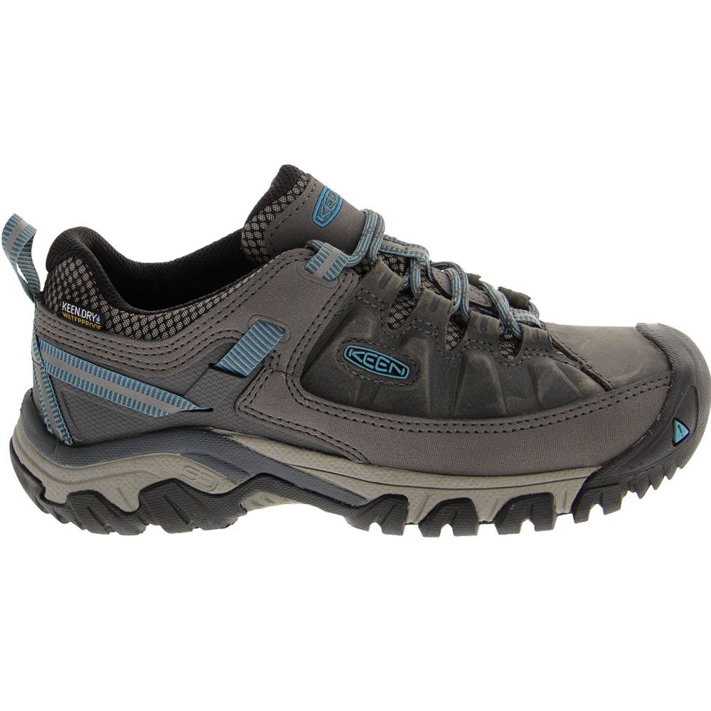 'KEEN Targhee 3 Wp Waterproof Hiking Shoes - Womens Magnet Smoke Blue