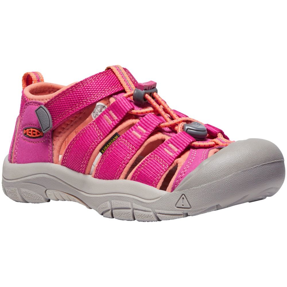 KEEN Newport H2 Outdoor Sandal - Boys | Girls Verry Berry Fusion Coral