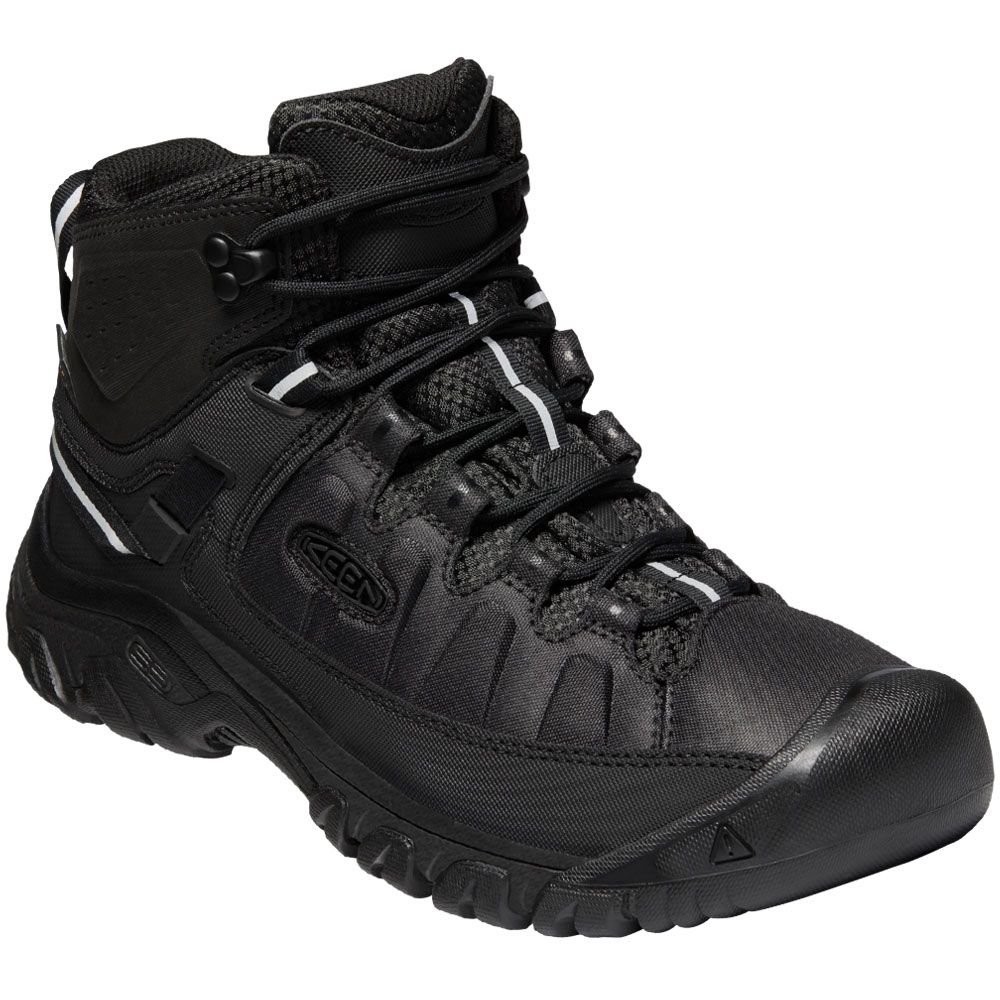 KEEN Targhee Exp Mid Wp Hiking Boots - Mens Black Black