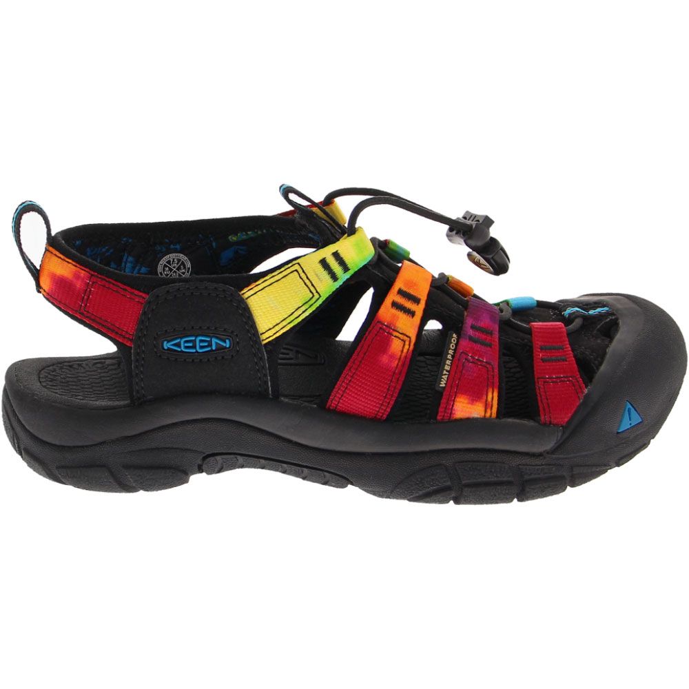KEEN Newport Hydro Outdoor Sandals - Womens Multi Tie Dye Side View