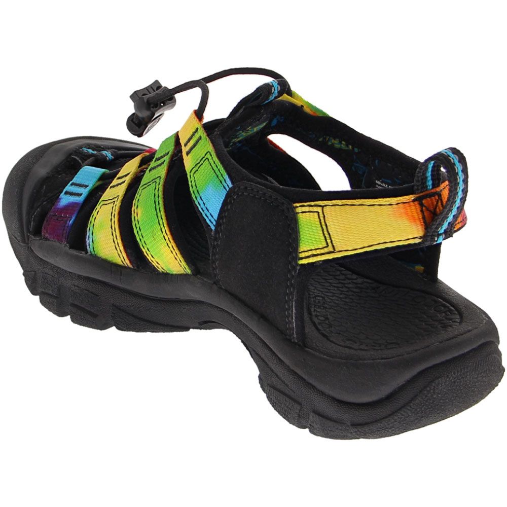 KEEN Newport Hydro Outdoor Sandals - Womens Multi Tie Dye Back View