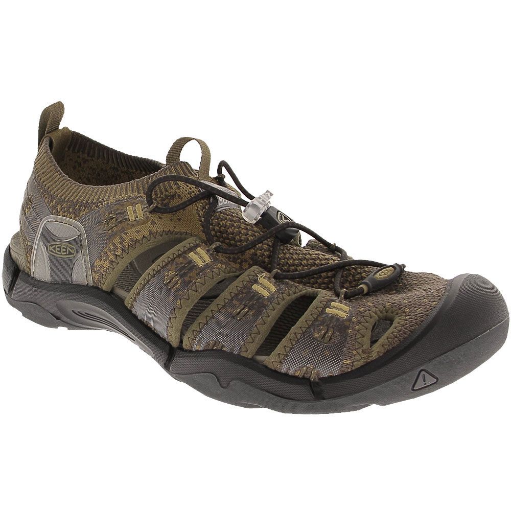 KEEN Evofit One Outdoor Sandals - Mens Dark Olive Antigue Bronze