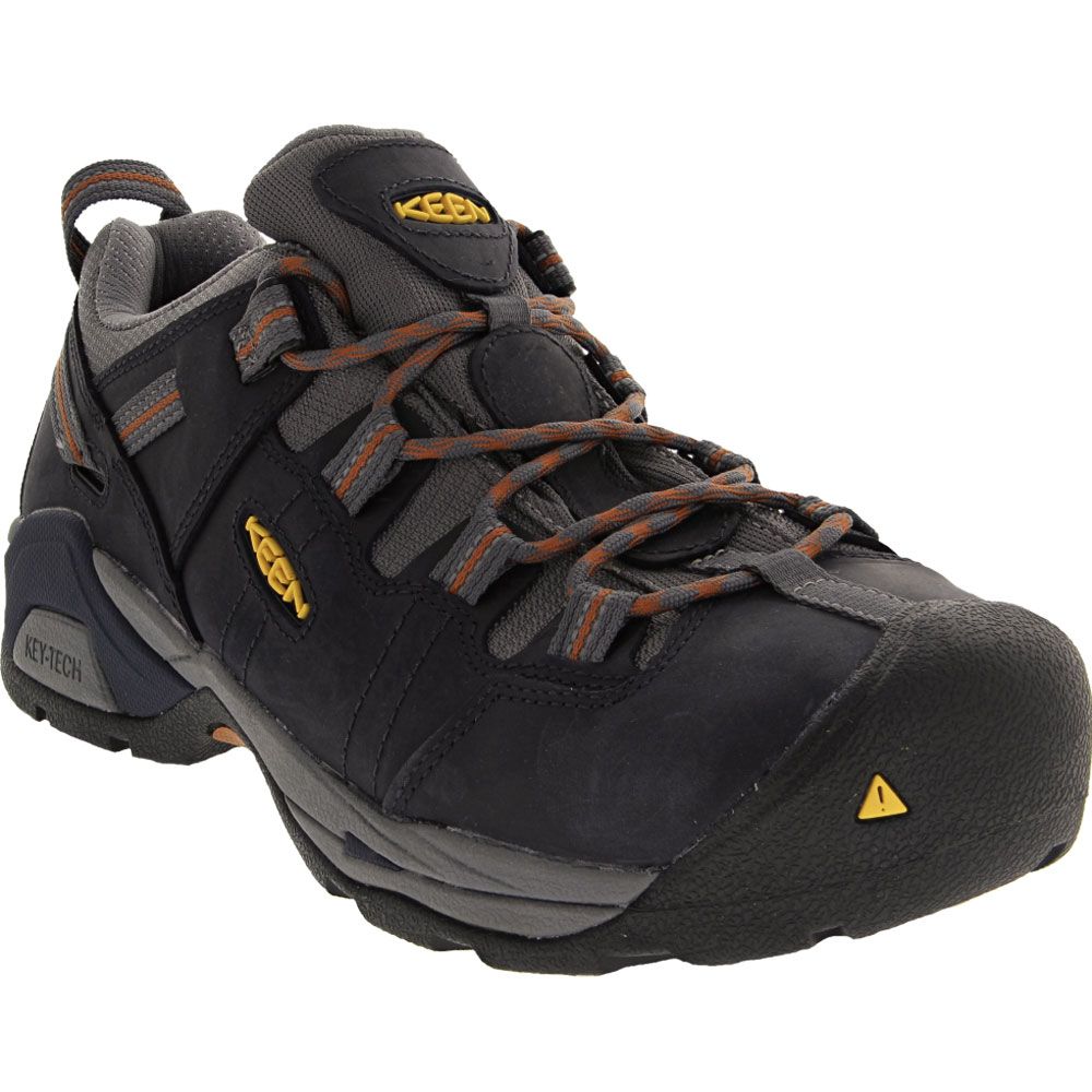 KEEN Utility Detroit Xt Low Mens Safety Toe Work Shoes - Mens Navy Peacoat